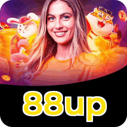Números do app 88up em material de marketing — ilustração, não auditoria